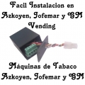 Receptor para maquina de tabaco